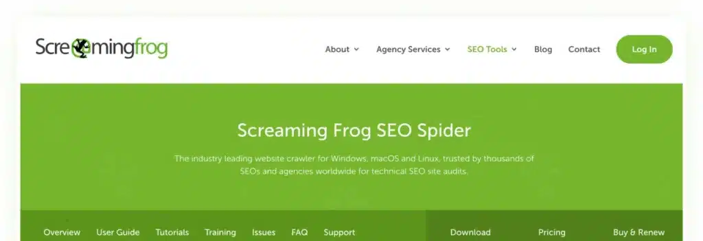 screaming frog seo tool