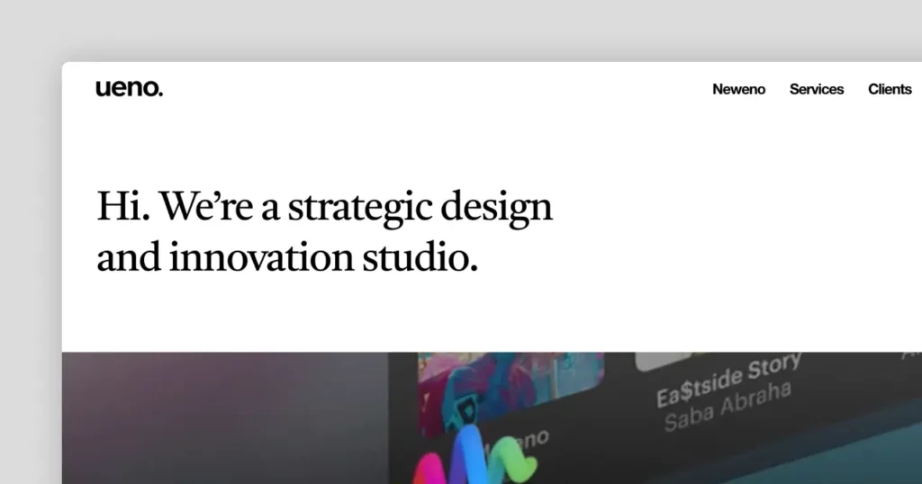 ueno website design agency